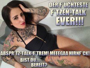 QueenParis Porno Video: Der feuchteste fo**en-Talk EVER! Abspri**-Talk Extrem! Meeega Hirnfi**!