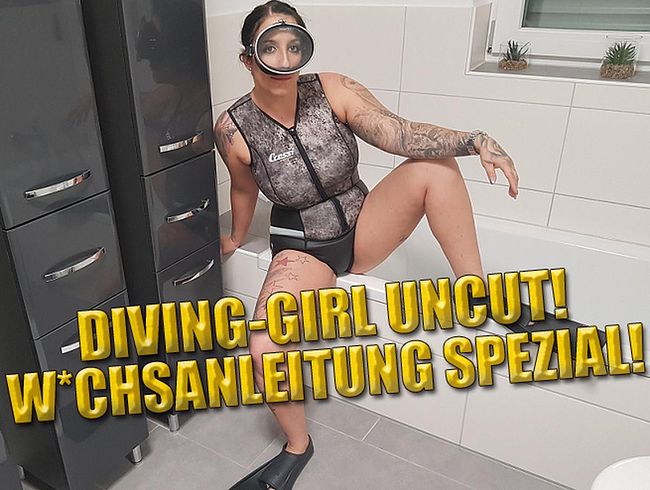QueenParis Porno Video: Diving-Girl Uncut! wi**sanleitung Spezial!