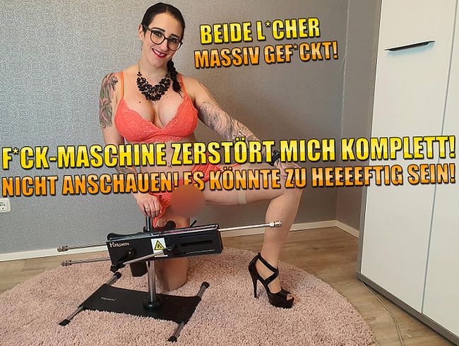 QueenParis Porno Video: fi**-MASCHINE zerstört mich KOMPLETT! NICHT ANSCHAUEN! Es könnte zu HEEEFTIG sein!