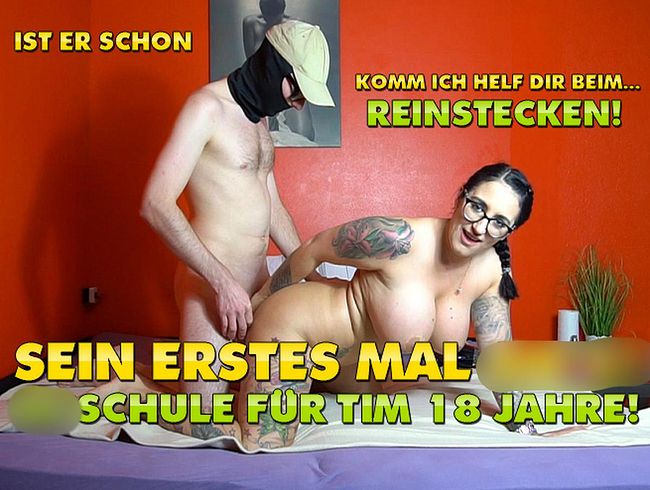 QueenParis Porno Video: Sein Erstes Mal ana*! s*xschule für Tim